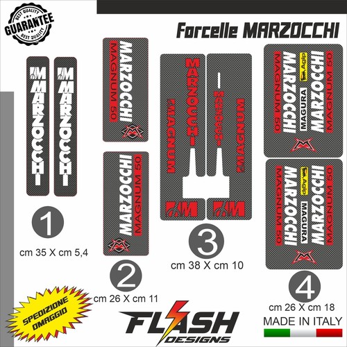 Marzocchi magnum adesivi - magnum,