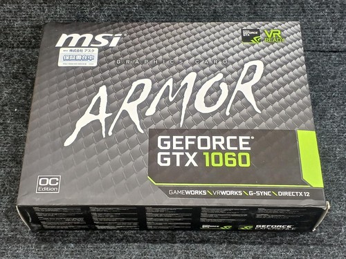 Msi gtx 1060 armor oc - gtx,