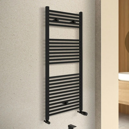 Termoarredo design nero opaco