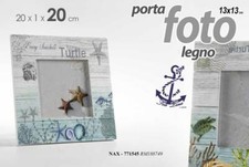 CORNICE PORTA FOTO DESIGN NAUTICO BEACH MODERNO DA TAVOLO Assortiti 20*20 cm