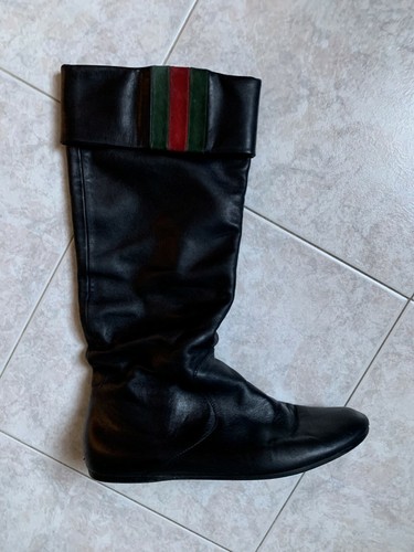 Stivali alti gucci pelle - stivali,