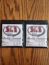 SIT Confezione 2 Corde Acciaio Pedale Buddy Emmons Signature Series E9° BEEE9°