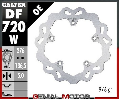 Galfer disco freno posteriore - galfer,