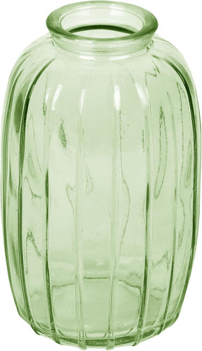 Vaso vetro verde - vaso, in