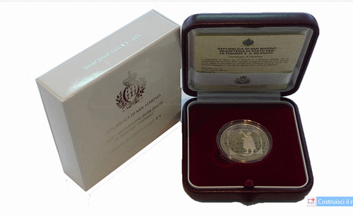San marino euro argento - euro,
