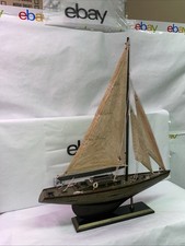 yacht 16 inches long, with