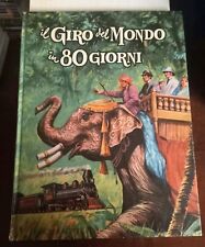 Il Giro Del Mondo In 80 Giorni Jules Verne Libro Illustrato Europea Editrice1964