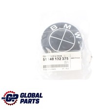 BMW E60 E81 E87 E90 E91 E92 F10 Emblema Cofano Stivale Logo Placca Nero 8132375