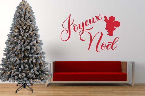 Adesivo joyeux noël citazione - joyeux,