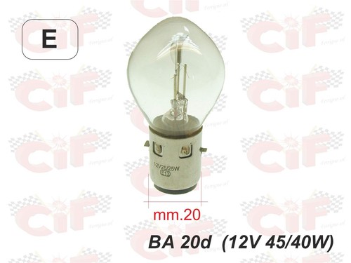 Lampadina biluce 20d 12v - lampadina,
