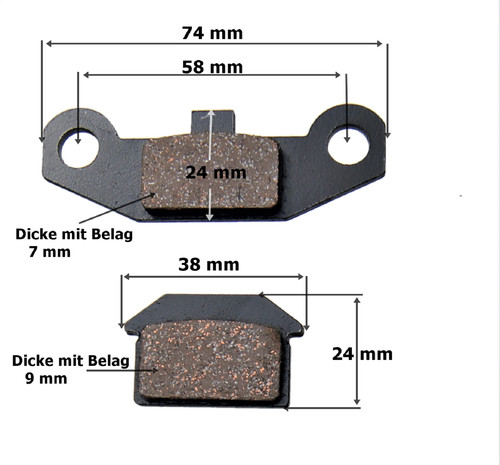 Pastiglie freno set - freno, (2