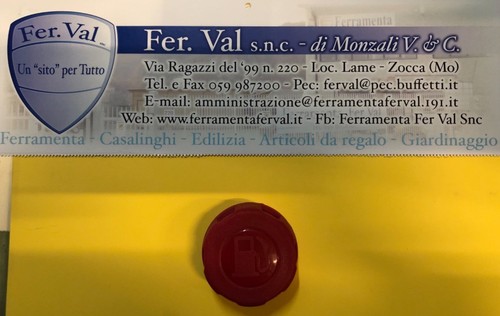 Tappo serbatoio per rasaerba - tappo,