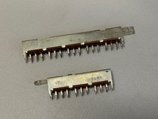 AKAI GX-635 GX-636 GX-646 GX-747 coppia interruttori scorrevoli, pair reverse slide switch