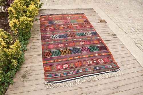 Tappeto tenda vintage turco
