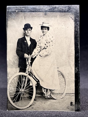 Rara targa tintype uomo - targa,