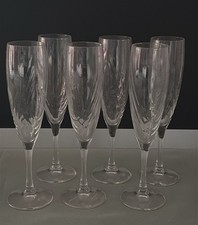 SERVIZIO  DI 6 BICCHIERI FLUT