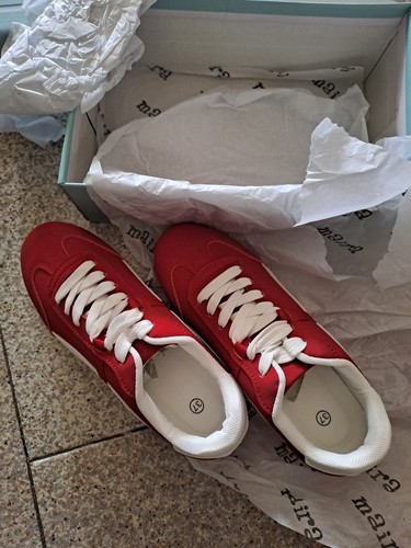 Maira sneakers rosse - maira, n.37
