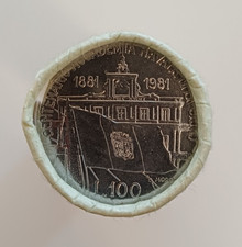 Rotolino 50 pz. Fdc 100 LIRE -