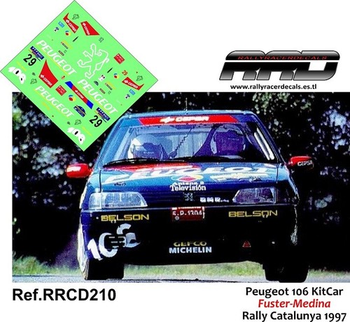 Decal calca peugeot 106 - decal/calca,