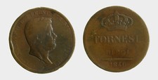 s544_4) Napoli Due Sicilie Ferdinando II (1830-1859) 10 Tornesi 1840