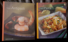 2 LIBRI la grande cucina: LA PASTA N. 2 - ANTIPASTI N. 1 - corriere della sera  
