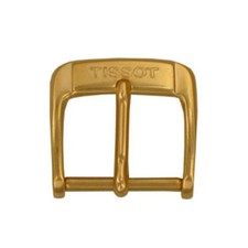 Fibbia TISSOT Laminata Oro 14 mm nuova