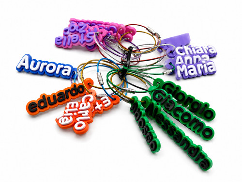 Portachiavi personalizzato con - portachiavi,