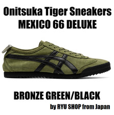 Onitsuka Tiger Sneaker MEXICO 66 DELUXE 1181A507.202 BRONZO VERDE/NERO