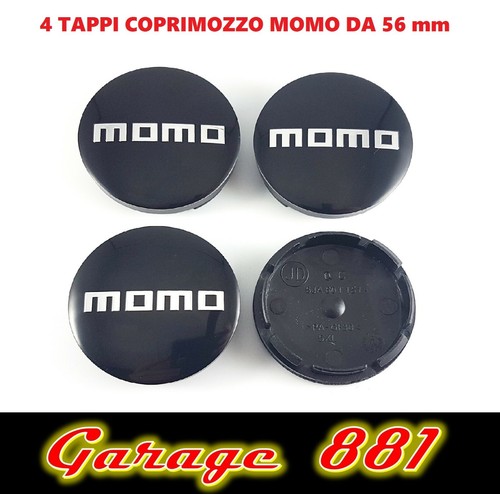 Tappi coprimozzo momo neri - momo,