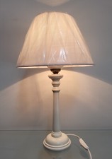 Lampada classica legno con paralume lume antico vintage antiquariato paralume