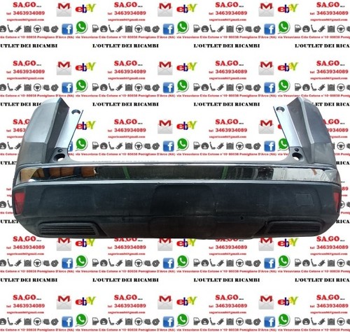 Paraurti posteriore peugeot - paraurti,