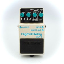 BOSS DD-3 Digital Delay Long Chip 1987 Made in Japan Pedale per chitarra effetto 832169