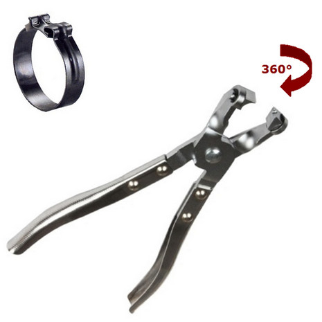 Pinza fascette scatto clic - ,