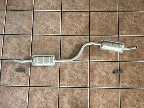 Marmitta scarico fiat 124 - marmitta,