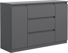 Cassettiera antracite con - con, 3