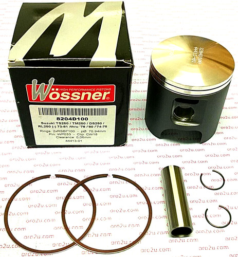 Kit pistoni wossner suzuki - kit,