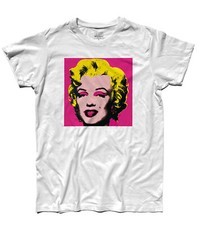 T-shirt uomo MARILYN Andy Pop Art New York 