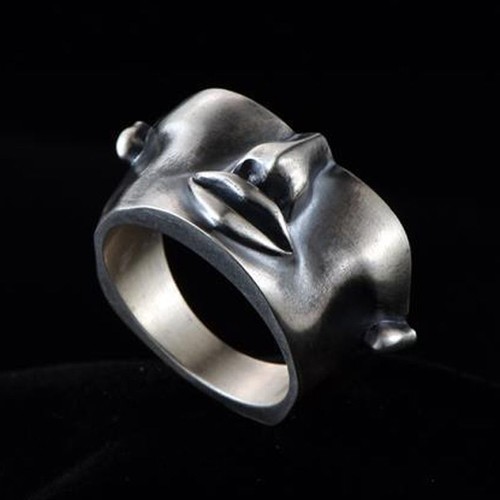 Anello aperto regolabile uomo - anello,