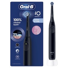 ORAL-B BRAUN IO2BLACK SPAZZOLINO ELETTRICO RICARICABILE 3 ORE SENSORE PRESSIONE 