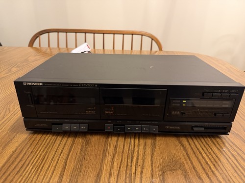 Pioneer w300 stereo - ct-w300, doppia