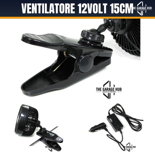 Ventilatore 12volt 15cm per - 12volt,
