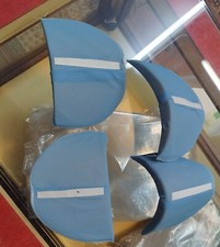 5 paia di spalline spugna abbigliamento donna originale anni '80 new da negozio