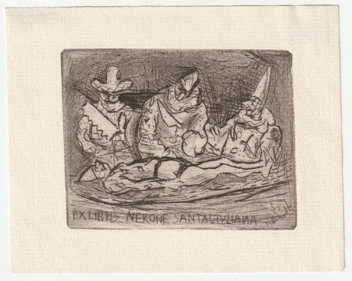 Franco rognoni exlibris - franco, rognoni: