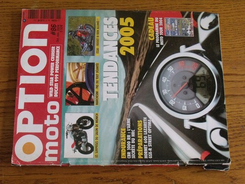 Revue option moto n - moto, n°86