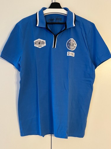 Polo camp david xxl blu - blu,, #cdp