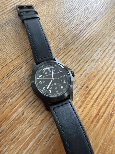 Hamilton khaki field king - field, nero