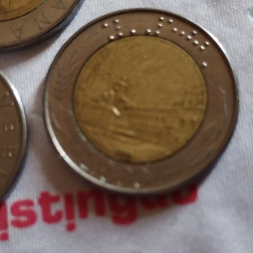 Moneta 500 lire bimetallica - 500,