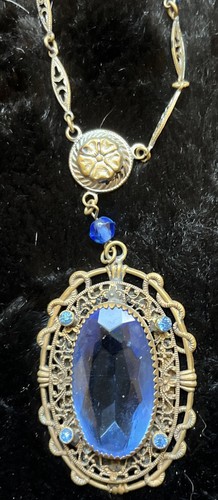 Collana pendente vintage art - pendente,