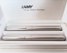 Penna stilografica LAMY Dialog 3 serie 14K (2 pezzi colore argento, 2 pezzi in 1 scatola)