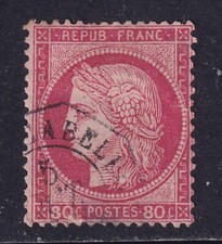 FRANCIA USATI 1870-71: CERERE 80c RARISSIMO COME DA FOTO